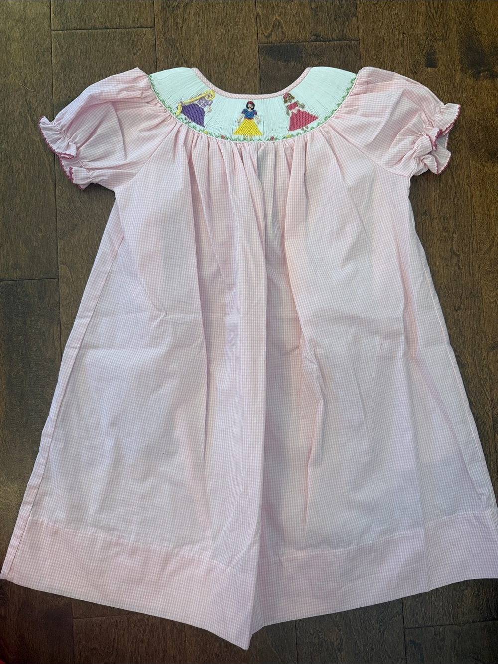 Ruth and Ralph Smocked Princesses Dress